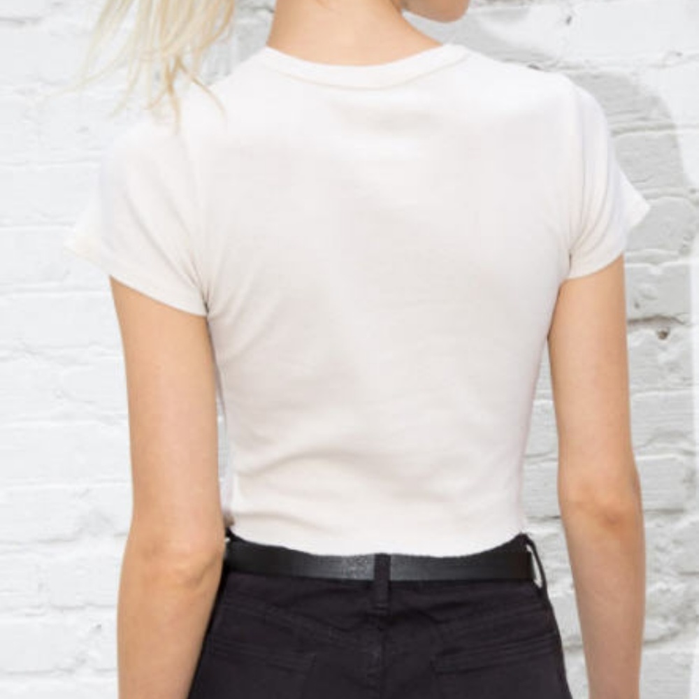 NEW Brandy Melville tan cowboy Rough Riders top - Picture 5 of 6